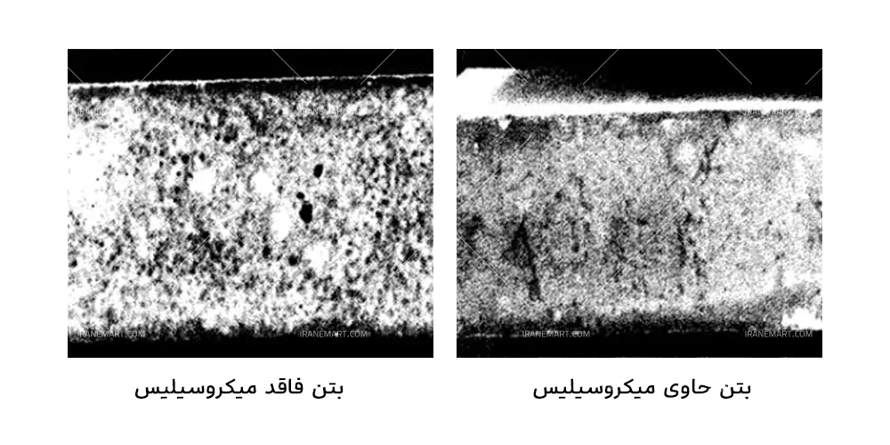 تاثیر دوغاب میکروسیلیس بر روی بتن