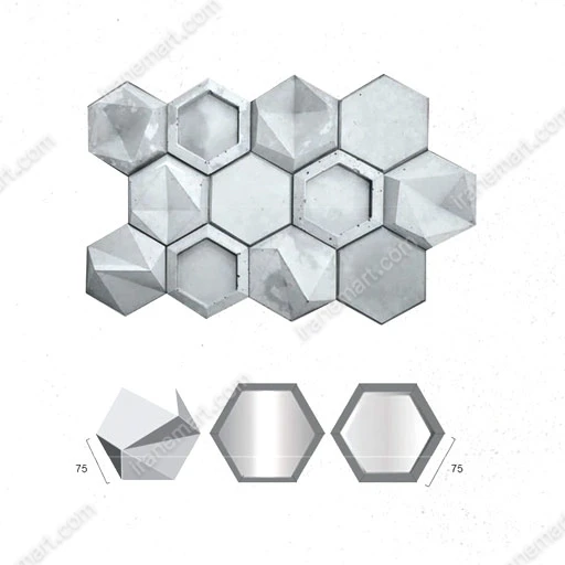 پنل بتنی 75 مدل HEGZA گرید 1