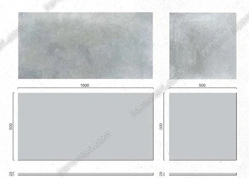 پنل بتنی 120x60 مدل REGULAR