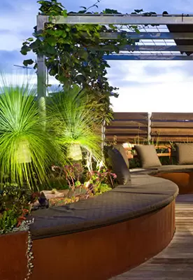 اجرای روف گاردن