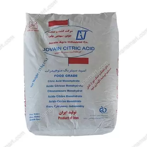 اسید سیتریک آبدار ایرانی Citric Acid Monohydrate